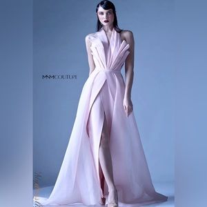 Stunning pink evening gown